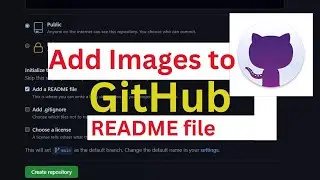 How to add images to Github Readme file |  Github Upload Images