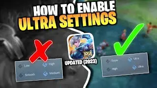 How to Enable ULTRA REFRESH RATE and ULTRA GRAPHICS in Mobile Legends | Updated 2023