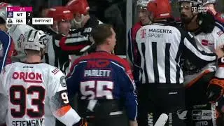 Ryan Olsen VS Blake Parlett | HOCKEY FIGHT | DEL 22/23