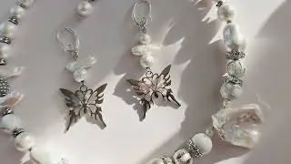 Колье чокер #жемчуг #майорка #украшения #handmadejewelry