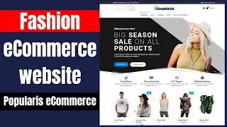 CREATE Your DREAM Fashion eCommerce Website | Popularis eCommerce