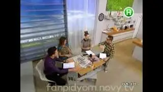 Жанна Бадоева в программе "Підйом" (Новый канал)
