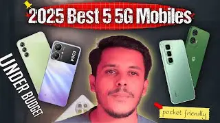 Best five 5G mobiles under 13000 | 2025 | pocket friendly smartphones | Rehan R Khan |
