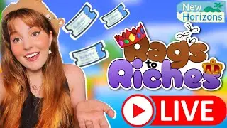 🔴I'M BROKE AND I NEED VILLAGERS | Animal Crossing Livestream | DAY 2