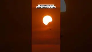 como cada estado verá o eclipse solar 