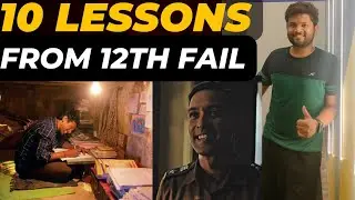 MBA aspirants! 10 learnings You MUST apply from 12th fail. Did you miss?Ready to Change your life?!