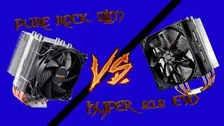 Cooler Master Hyper 212 Evo vs. Be Quiet! Pure Rock Slim - Review