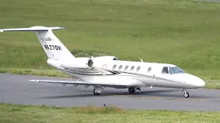 Cessna Citation Taking Off [4K Video] Planespotting