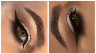 Nude , white make-up tutorial (linie de tus maro) (day3)