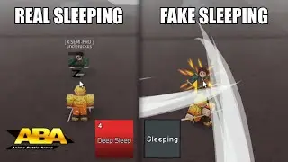 Baiting Deep Sleep With Sleeping Emote As Zenitsu In ABA