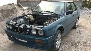 Building a BMW e30 in 20 minutes / budget build / restoration car