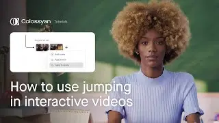 How to use jumping in interactive videos | Colossyan Tutorials