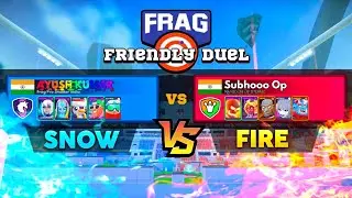 Who will WIN ? ❄️ VS 🔥 | FRAG Pro Shooter