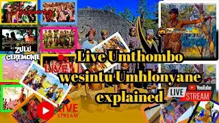 Live Umthombo wesintu Umhlonyane Explained #trendingshorts #afrogoddess #africantraditions #culture