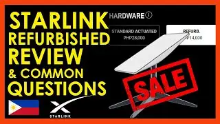 STARLINK REFURBISHED SPEED TEST REVIEW AND COMMON QUESTIONS IN THE PHILIPPINES PWEDE SA PISO WIFI?