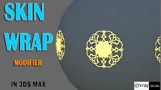 Skin Wrap modifier in 3ds max| How to use Skin Wrap