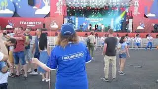 Fans area. Samara