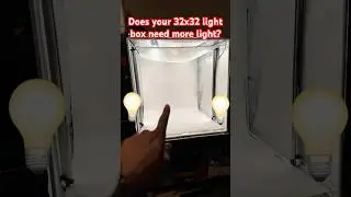 Does your 32x32 light box need more light? 