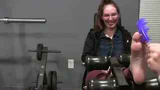 Tickling Teen Girl’s Feet Workout Challenge Part 1!