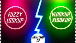 How to Use Fuzzy Lookup where Vlookup & Xlookup Fails | Fuzzy Lookup | Xlookup | Vlookup | MS Excel