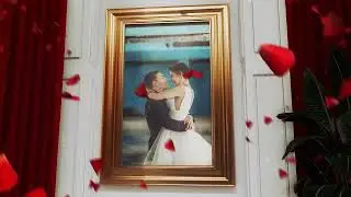 Frame Wedding invitation Slide Show After Effect Project Free Download #freeprojectaftereffect #free