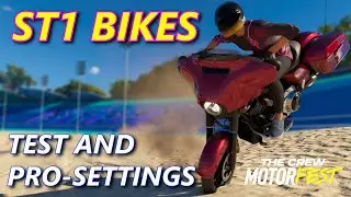 ST1 Bikes test and Pro-settings (The Crew Motorfest)