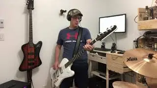 AC/DC - Rock and Roll Ain't noise pollution - Live Phoenix 2000 (Bass cover)