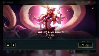 liên minh tốc chiến Ahri vệ binh tinh tú ( mua )