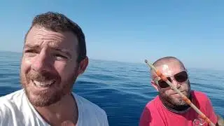 drifting tonno con canna rotta