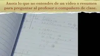 Consejos para el armando de tu resumen de Ecuaciones