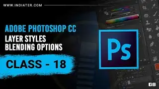 Layer Styles / Blending Options-Adobe Photoshop Tutorials For Beginners in Hindi 