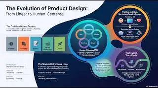Changes in product design and development processes: design thinking, service design and UX