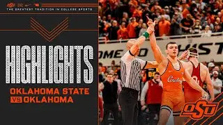 Oklahoma State vs. Oklahoma | Condensed Dual Highlights (1-11-2026)
