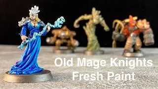 Mage Knights with Fresh Paint