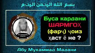 оё буса кардани шармгох чоиз аст ё не