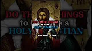 Want to be more holy of a Christian? WATCH #christian #holy #god #advice
