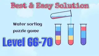 SortPuz Level 66-70 | Android Games | SortPuz: Water Color Sort Puzzle Games