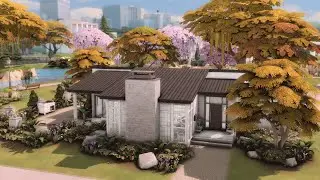 The Sims 4 - Tranquil Crescent | Home Chef Hustle 👩🏻‍🍳✨| Speed Build No CC