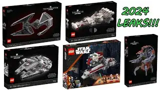 EVERYTHING WE KNOW ABOUT THE 2024 LEGO STAR WARS SETS SO FAR!!!