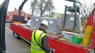 FULL DELIVERY FRONT(WALL) AND BACK(CARPARK) 2 || LORRY LOADER CRANE / HIAB DELIVERY