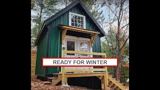 Off Grid Cabin Build - #16 -  Buttoning up for WINTER