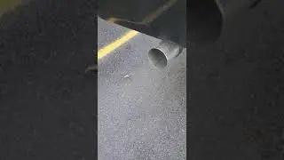 2022 Blue Bird Vision 7.3L gas exhaust note.