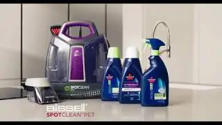 Easy home cleaning with the BISSELL SpotClean and SpotClean Pet