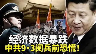 中国经济数据大幅下滑，下半年更惨？零售、房市、贷款全崩！新华社怒批官员向上甩锅，内部乱象揭开体制衰败真相！中共9·3阅兵前恐慌！北京断网、出租车禁谈政治！【每日新闻串烧】