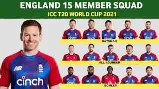 England Squad for T20 World Cup 2021 | England Announce squad for T20 World Cup 2021