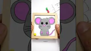 Ratomilton Dancing Rat Hand-Made Cardboard Pinballs Game & Gameplay 