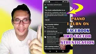 How To Turn On 2-Factor Authentication on facebook | Tagalog tutorial by Jacbizer