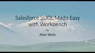 Salesforce SOQL Queries Made Easy with Workbench