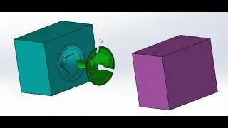 Solidworks Motion. Thicken Balloon Part. Cavity and Core designed in Siemens Nx.
