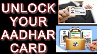 How to unlock aadhar card permanently || Your UID will be unlocked || UIDAI official website